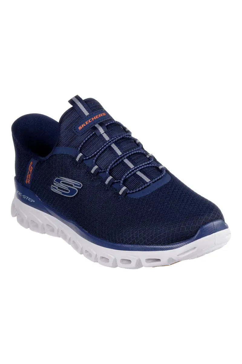 Skechers Slip Blu 3917951 miniatura 2