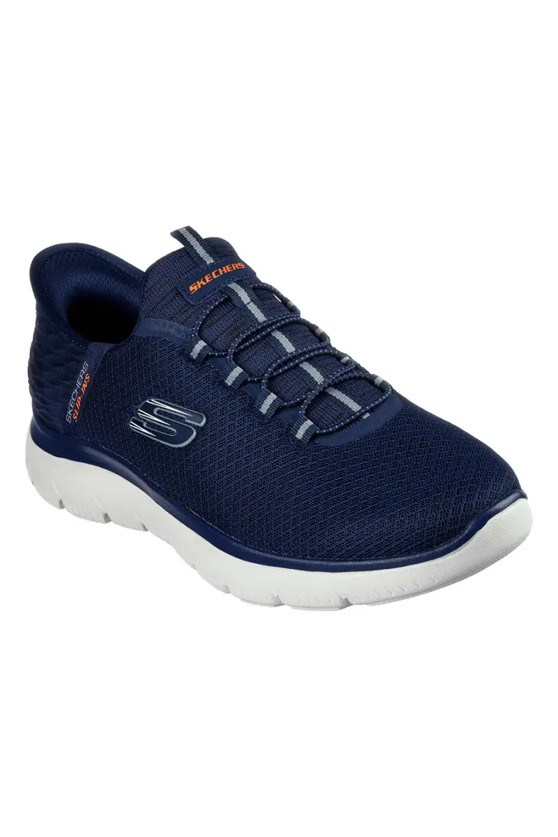 Skechers Slip Blu 4338318 miniatura 3