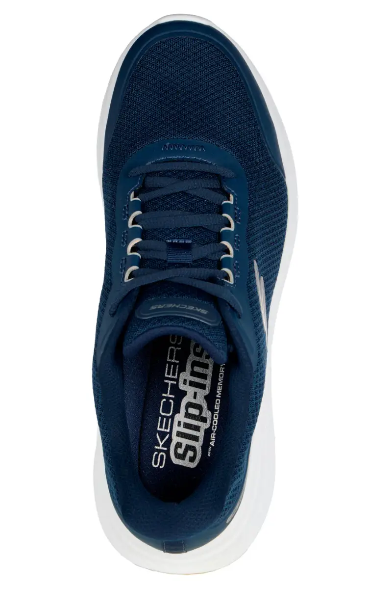 Skechers Slip Blu 4144324 miniatura 3