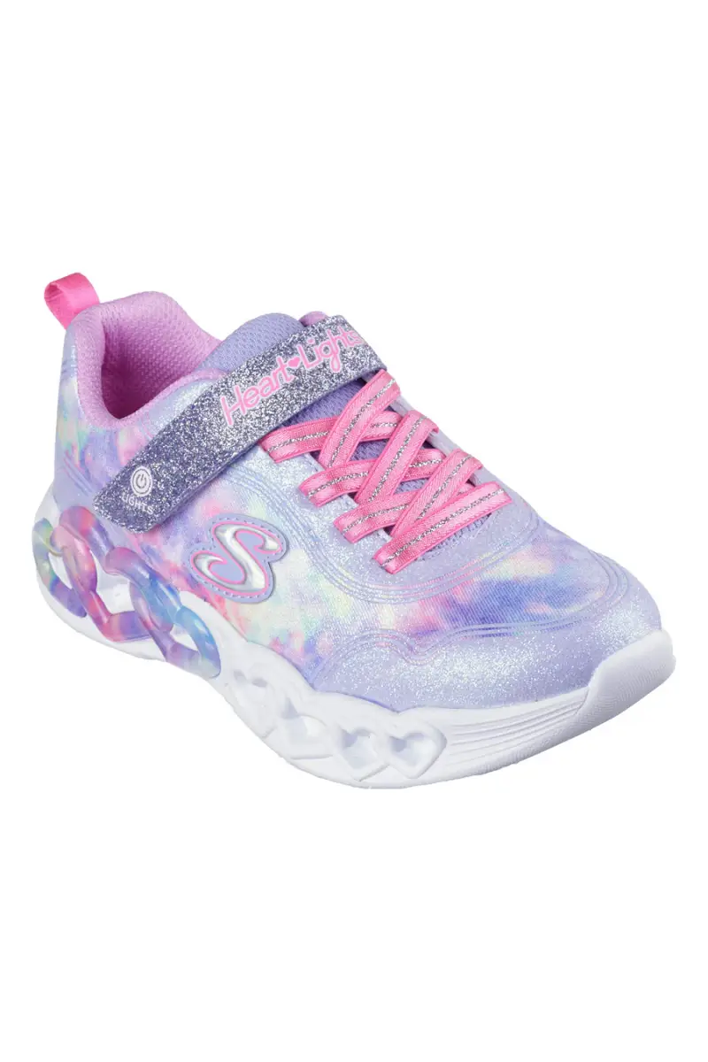 Sneakers con Luci da Bimbi Skechers Infinite Heart Light-Color Lovin [MULTI] miniatura 2