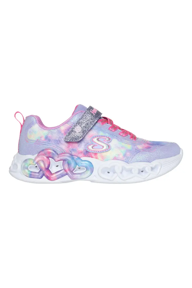 Sneakers con Luci da Bimbi Skechers Infinite Heart Light-Color Lovin [MULTI]