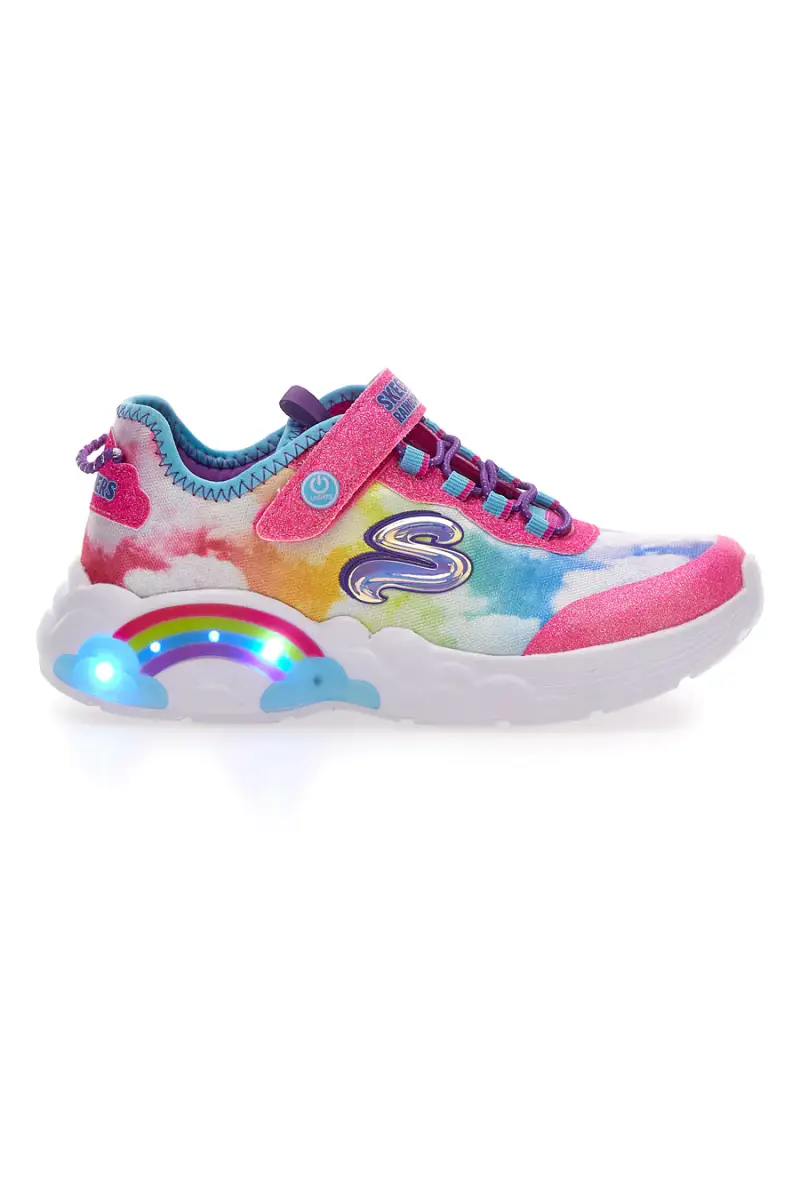 Sneakers con Luci Skechers Rainbow Racer Multicolore [ROSA]
