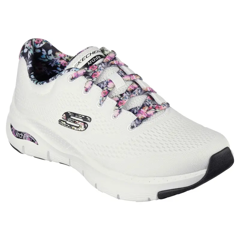 Sneakers Donna ARCH FIT FIRST BLOSSOM Bianco / Multicolore | Skechers