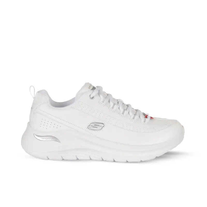 Sneakers donna bianche da palestra Arch Fit - Citi Drive con suola chunky