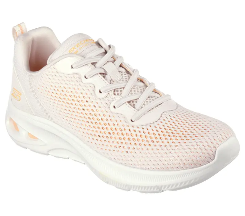 Sneakers Donna BOBS UNITY HINT OF COLOR Beige / Arancione | Skechers