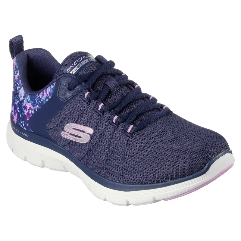 Sneakers Donna FLEX APPEAL 4.0 LET IT BLOSSOM Blu marino / Multicolore | Skechers Blu navy