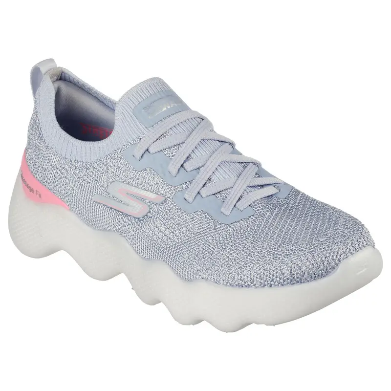 Sneakers Donna GO WALK MASSAGE FIT UPSURGE Grigio / Rosato fucsia | Skechers
