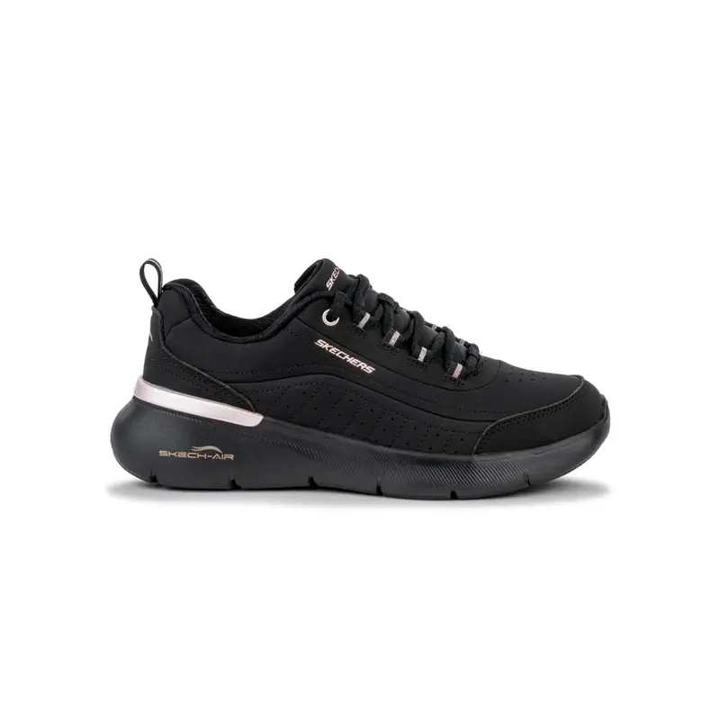 Sneakers donna nere da palestra Skech-Air Dynamight 2.0