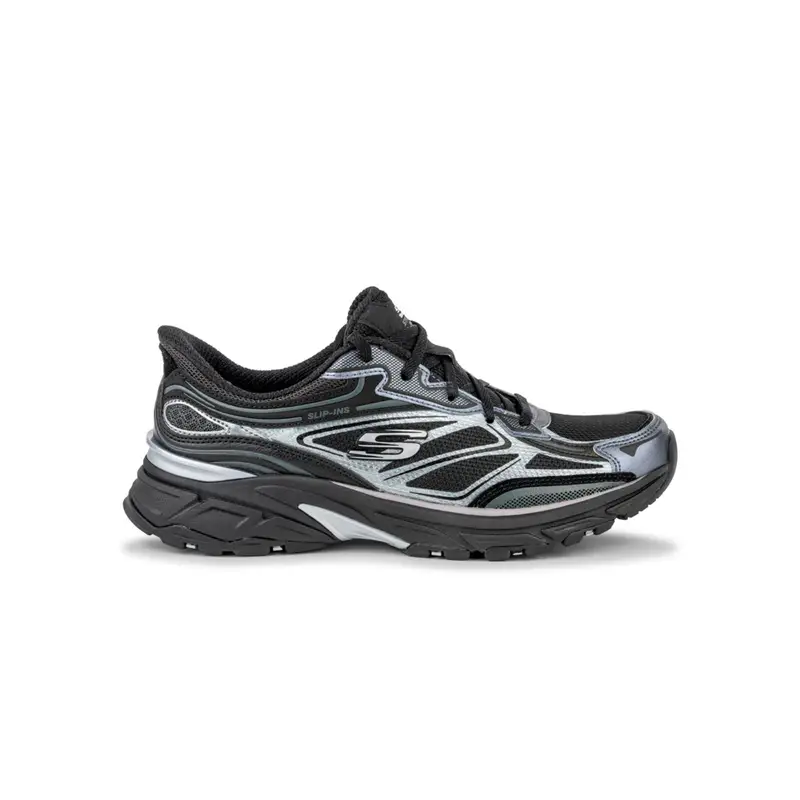 Skechers Slip Donna Argento 3398368
