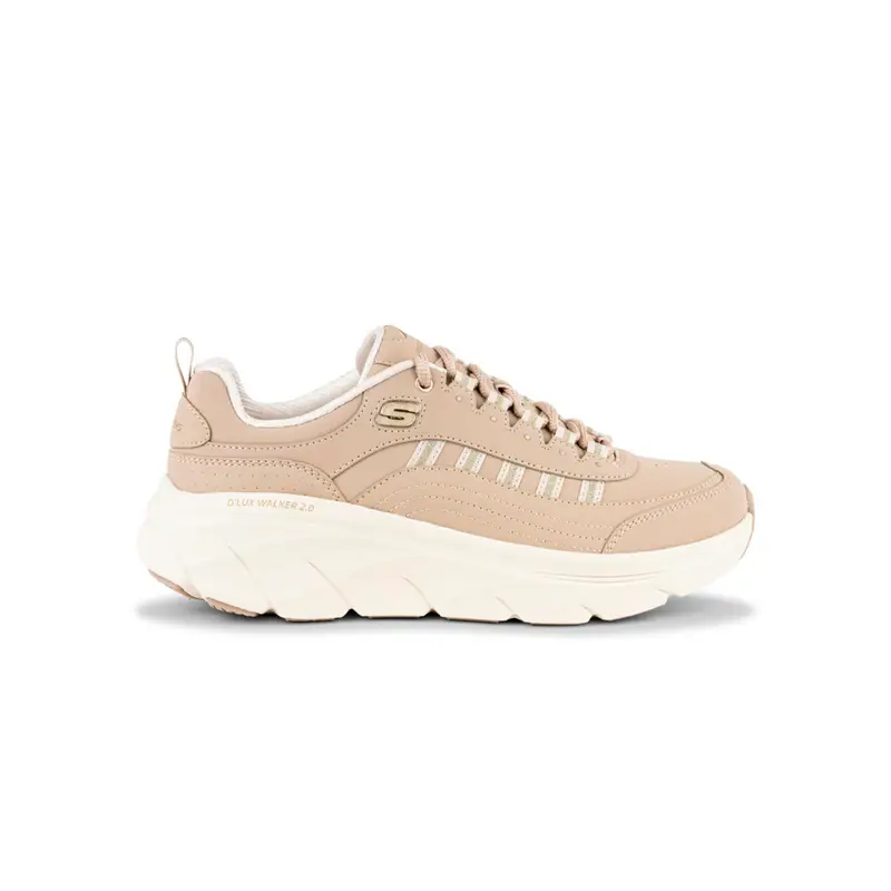 Sneakers donna rosa da palestra Relaxed Fit D Lux Walker 2 0 - Golden Step con suola chunky