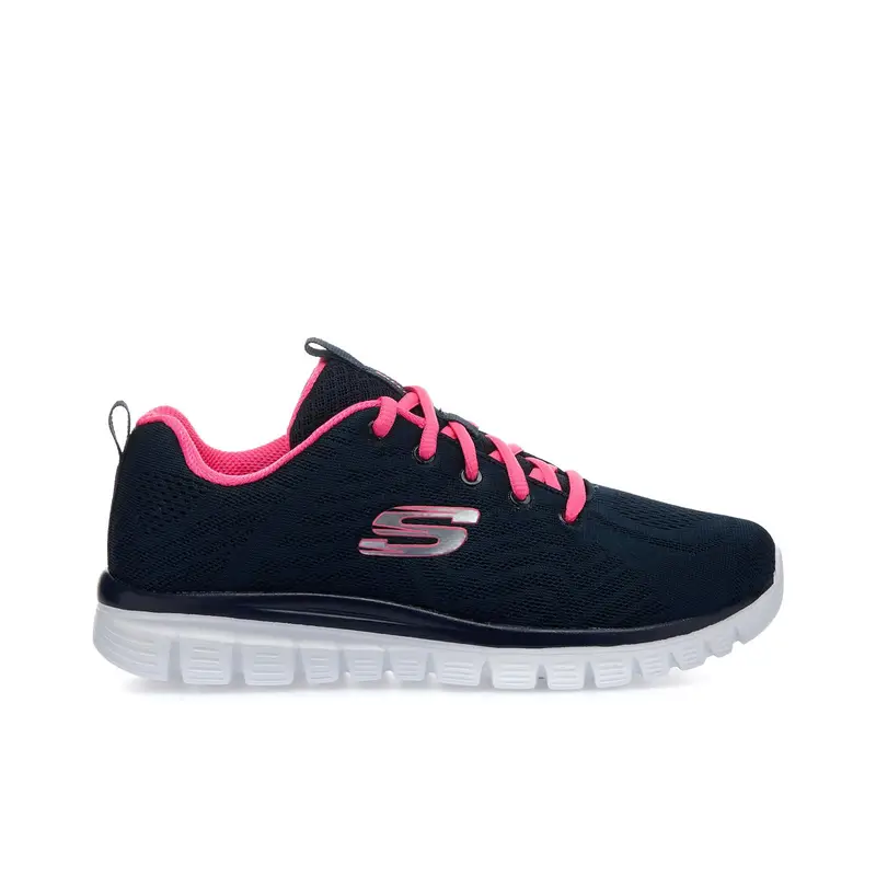 Sneakers donna running blu Graceful con logo