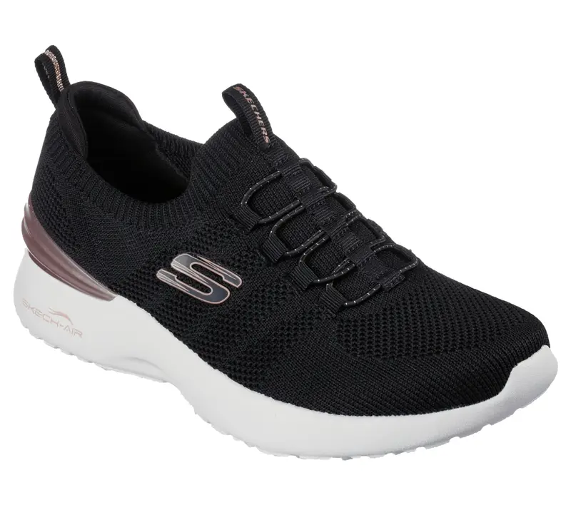 Sneakers Donna SKECH-AIR DYNAMIGHT PERFECT STEPS Nero / Oro rosato | Skechers