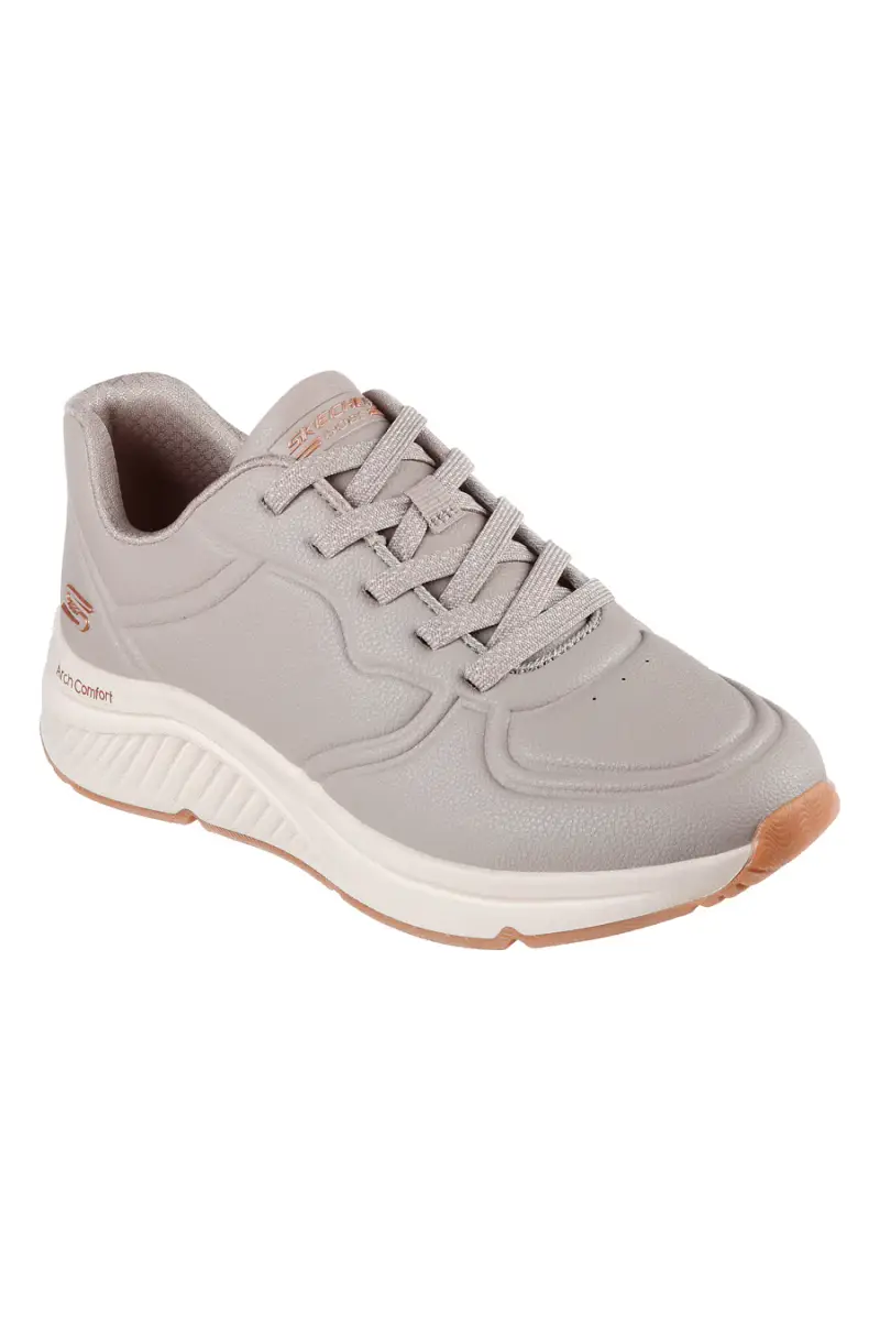 Sneakers grigie con Memory Foam e supporto arco Skechers BOBS Arch Comfort B Sweet - A Bind [TAUPE] miniatura 2