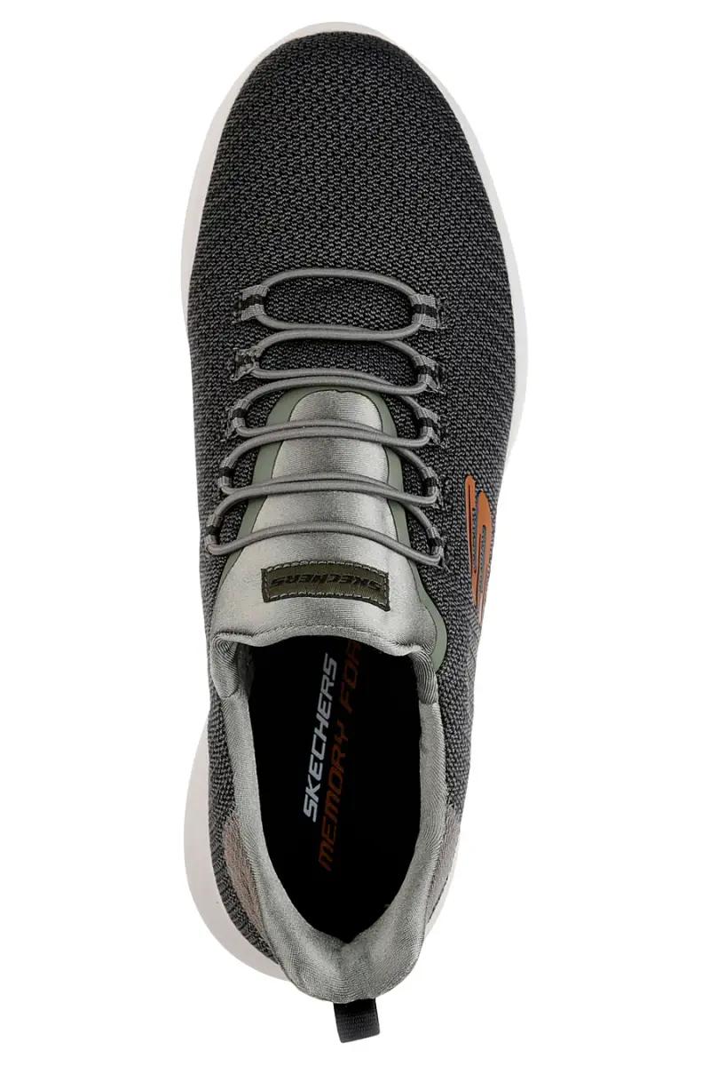 Sneakers grigie in mesh comfort Skechers Dynamight [VERDE] miniatura 5