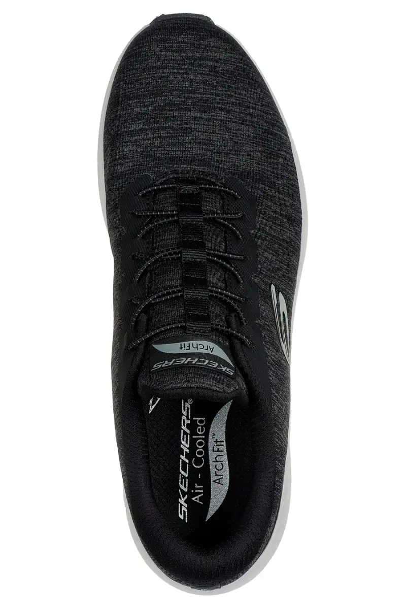 Skechers Sneakers grigie vegane lavabili con soletta Arch Fit miniatura 3
