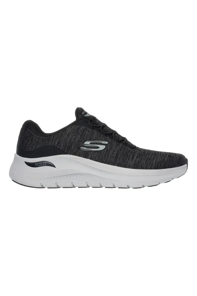 Skechers Sneakers grigie vegane lavabili con soletta Arch Fit