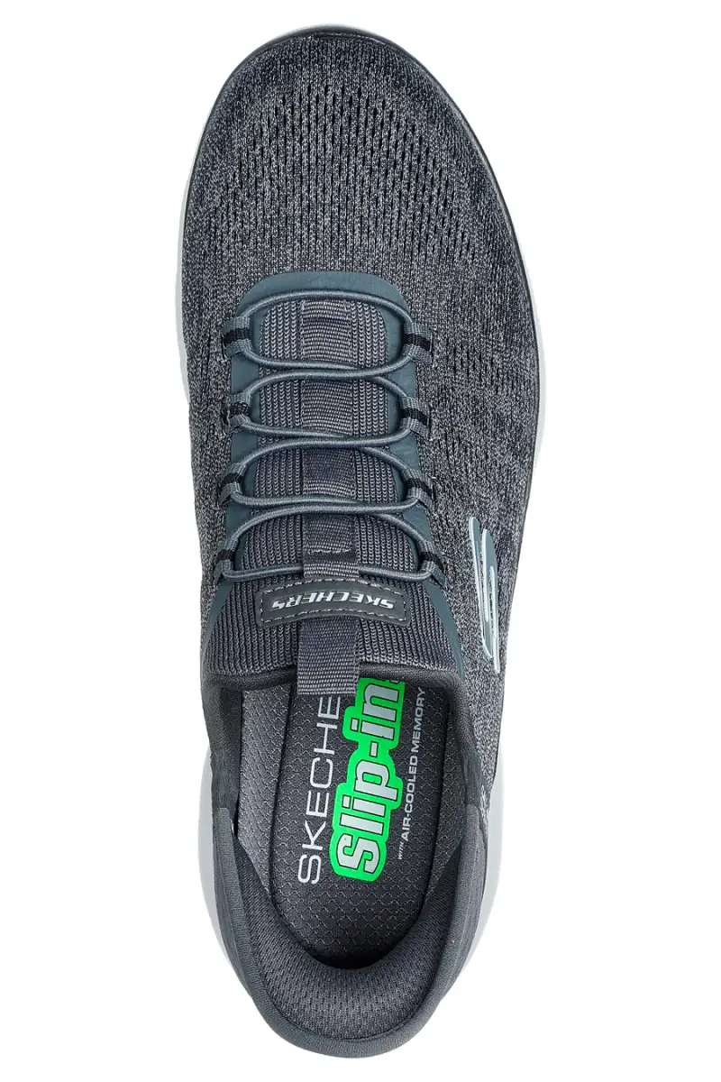 Skechers Slip Uomo Grigio 3917940 miniatura 3