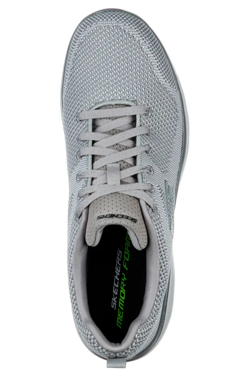Sneakers grigio chiaro Memory Foam Skechers Summits Brisbane [GRIGIO CHIARO] miniatura 3