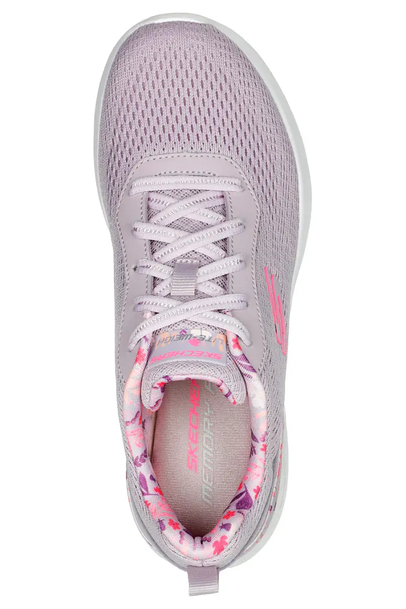 Sneakers lavanda in mesh con suola ad aria e Memory Foam Skechers Skech-Air Dynamight Laid Out [LVMT] miniatura 3