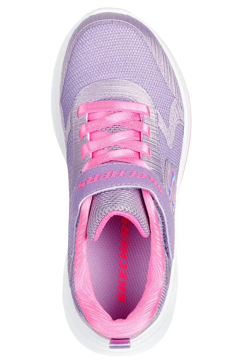 Sneakers lilla con glitter e strappo Skechers Wave 92 [LAVANDA] miniatura 3