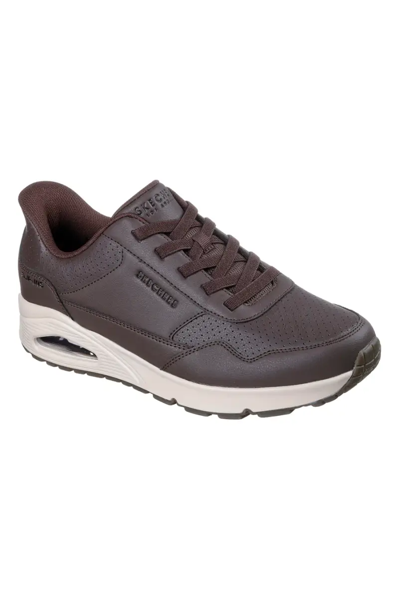 Skechers Slip Marrone 4239619 miniatura 2