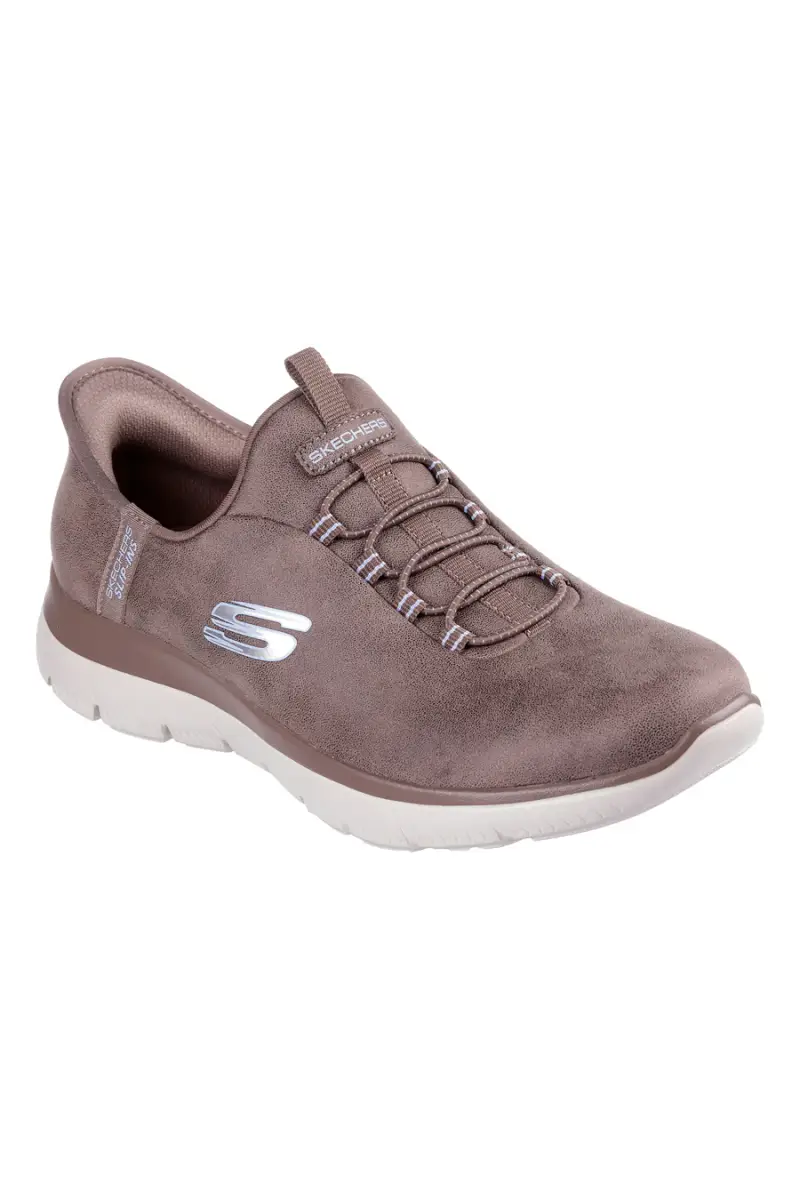 Skechers Slip Marrone 3904212 miniatura 2
