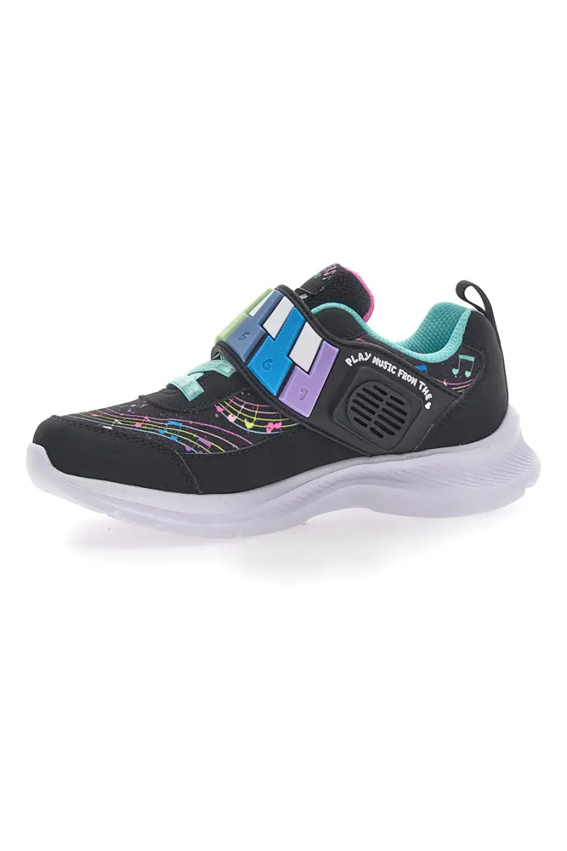 Sneakers Musicali Nere Skechers Jupsters 2 0- Skech Tunes [NERO miniatura 4