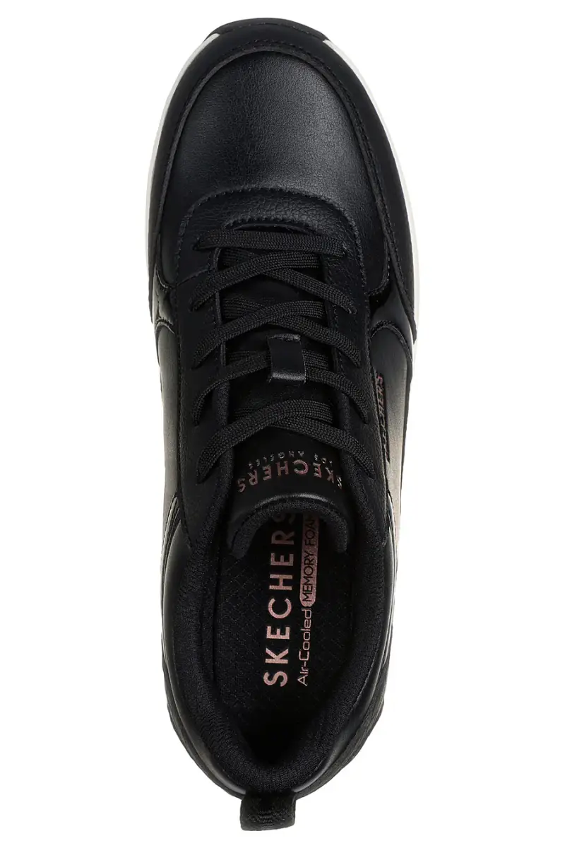 Sneakers nere con dettagli lucidi Skechers Billion 2 Fine Shine [NERO] miniatura 5