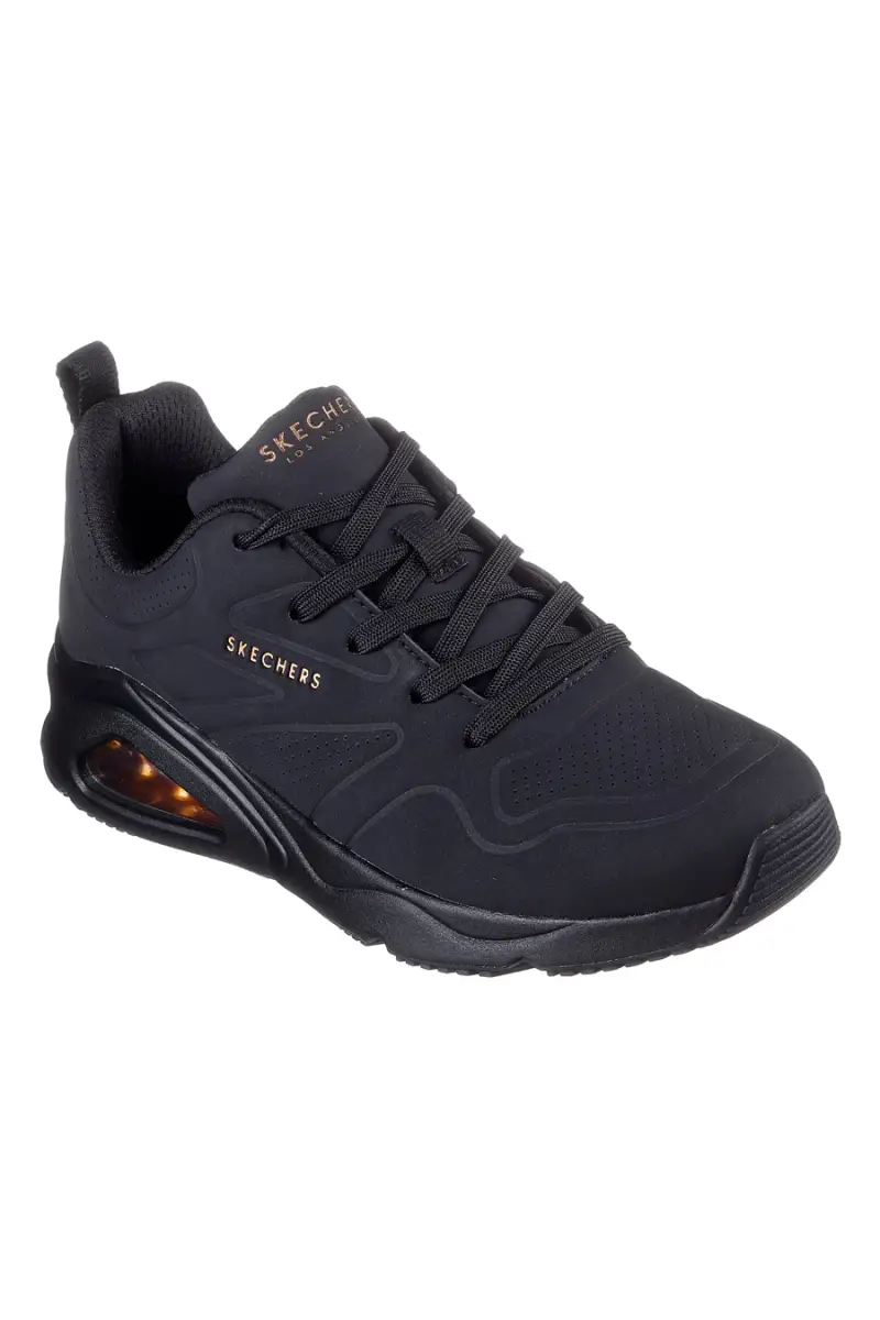 Sneakers nere con intersuola a tripla camera d aria Skechers TRES-AIR UNO AH - MAZING [NERO] miniatura 2