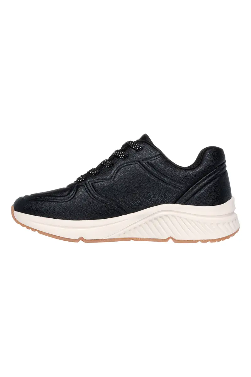 Sneakers nere con Memory Foam e supporto arco Skechers BOBS Arch Comfort B Sweet - A Bind [NERO] miniatura 3