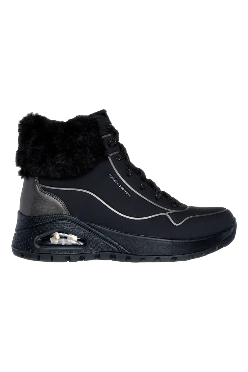 Sneakers nere con pelliccia e dettagli shimmer Skechers UNO RUGGED FALL SHIMMER [ND]