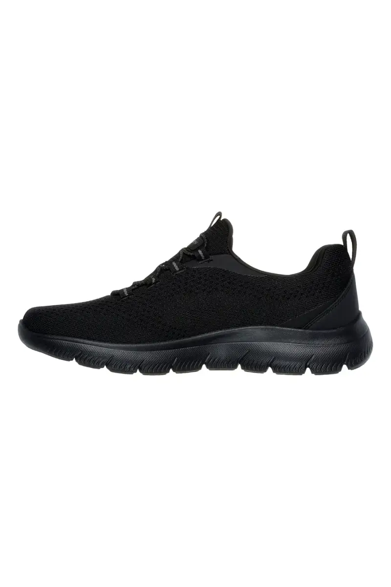 Sneakers nere in knit con memory foam Skechers Summits Tallo [NERO] miniatura 4