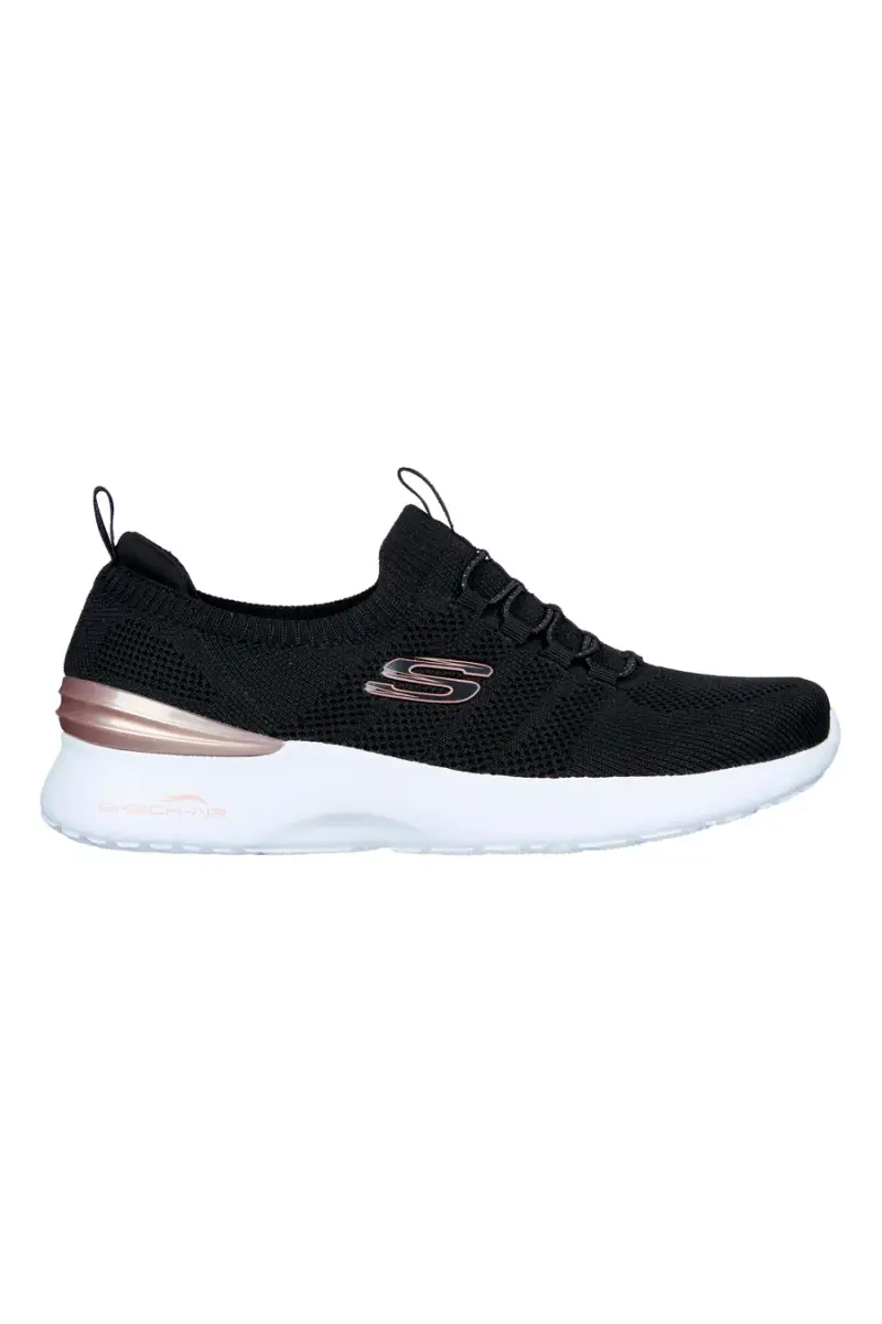 Sneakers nere in knit con Skech-Air e Memory Foam Skechers Skech-Air Dynamight Perfect Steps [BLACK]