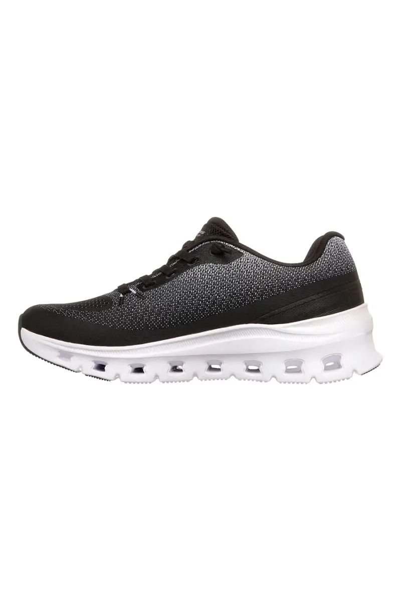 Sneakers nere in mesh con Glide-Step e Air-Cooled Memory Foam Skechers Glide-Step Pro Soft Mirage [NERO miniatura 4