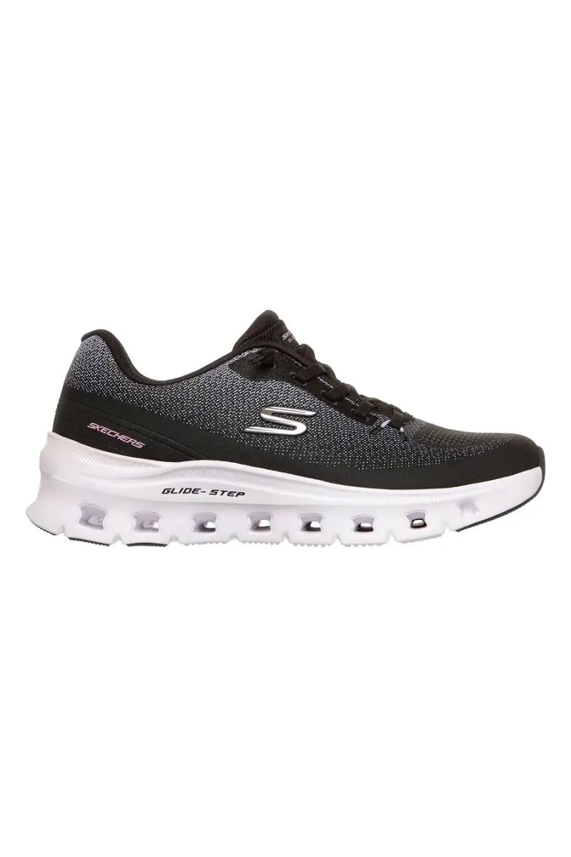 Sneakers nere in mesh con Glide-Step e Air-Cooled Memory Foam Skechers Glide-Step Pro Soft Mirage [NERO
