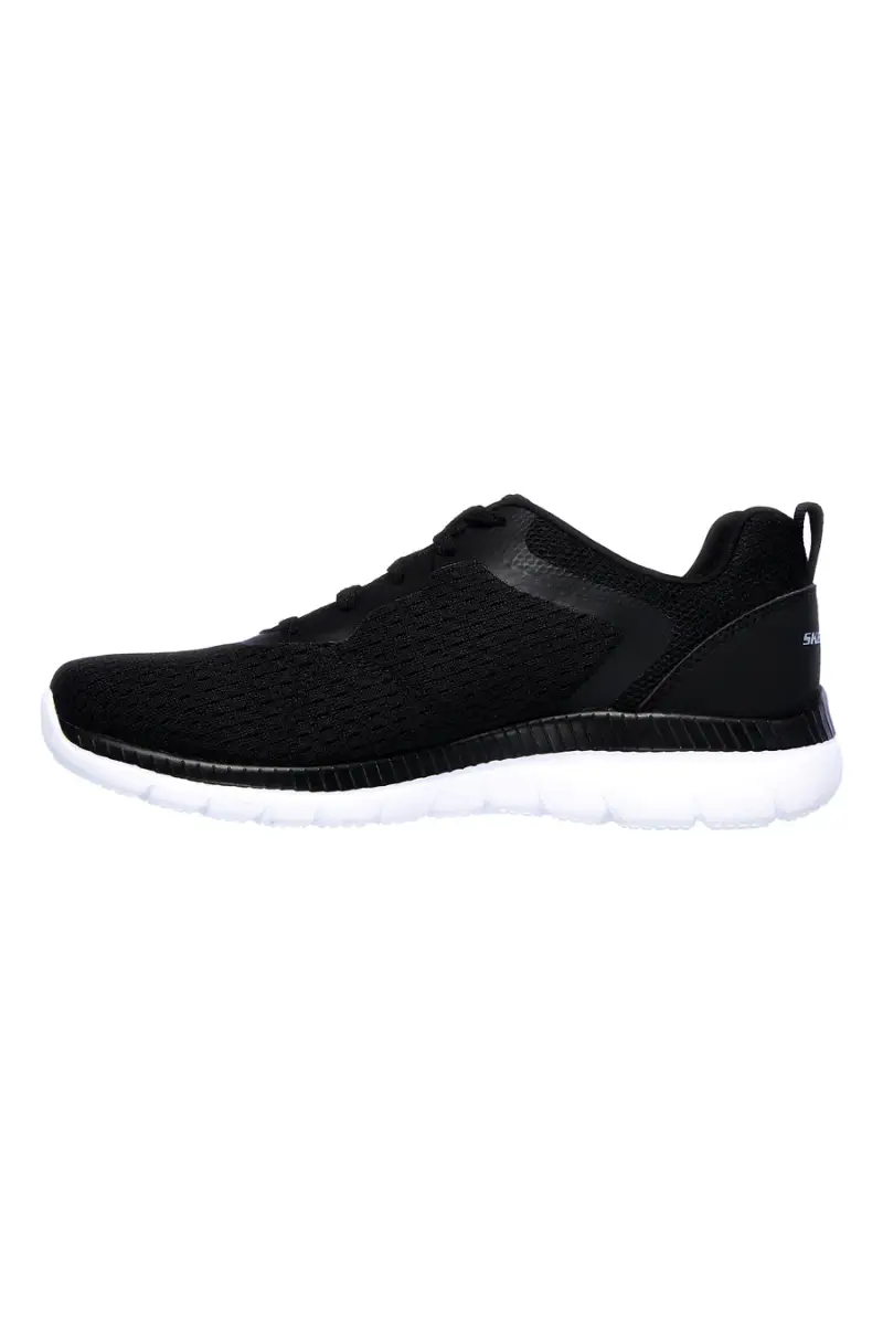 Sneakers nere in mesh con Memory Foam Skechers Bountiful Quick Path [NERO miniatura 3