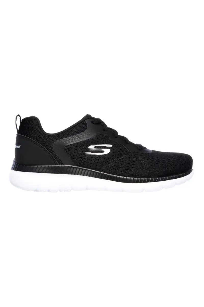 Sneakers nere in mesh con Memory Foam Skechers Bountiful Quick Path [NERO