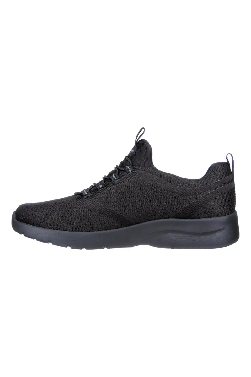 Sneakers nere in mesh con Memory Foam Skechers Dynamight 2 0 Soft Expressions [NERO] miniatura 2