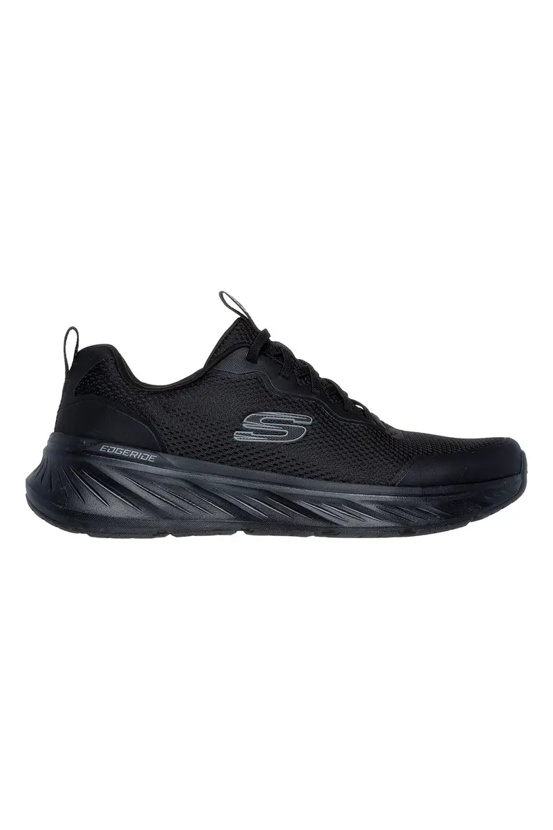 Sneakers nere in mesh con memory foam Skechers Edgeride Rekze [NERO]