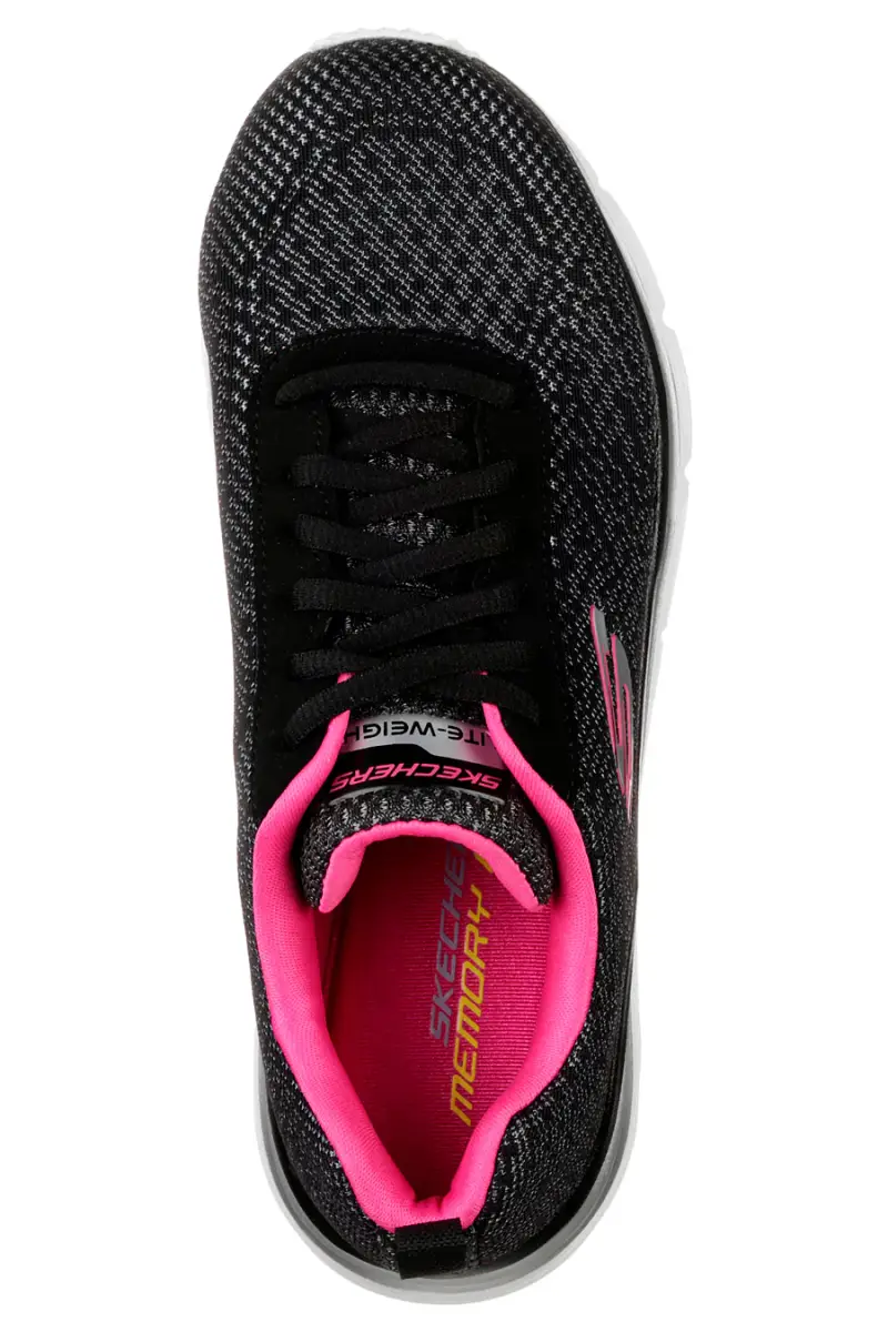 Sneakers nere in mesh con memory foam Skechers Fashion Fit Bold Boundaries [NERO miniatura 4