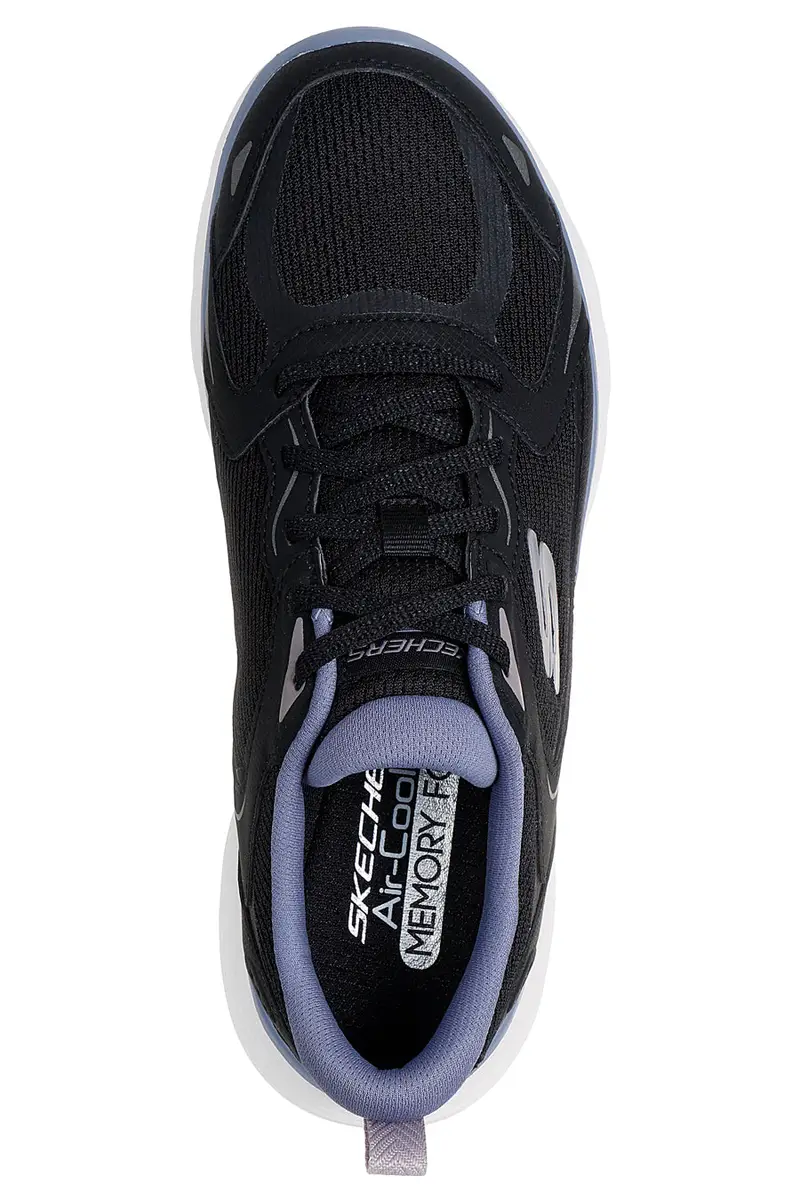 Sneakers nere in mesh con memory foam Skechers Flex Appeal 5.0 Retro Rush [NERO miniatura 3