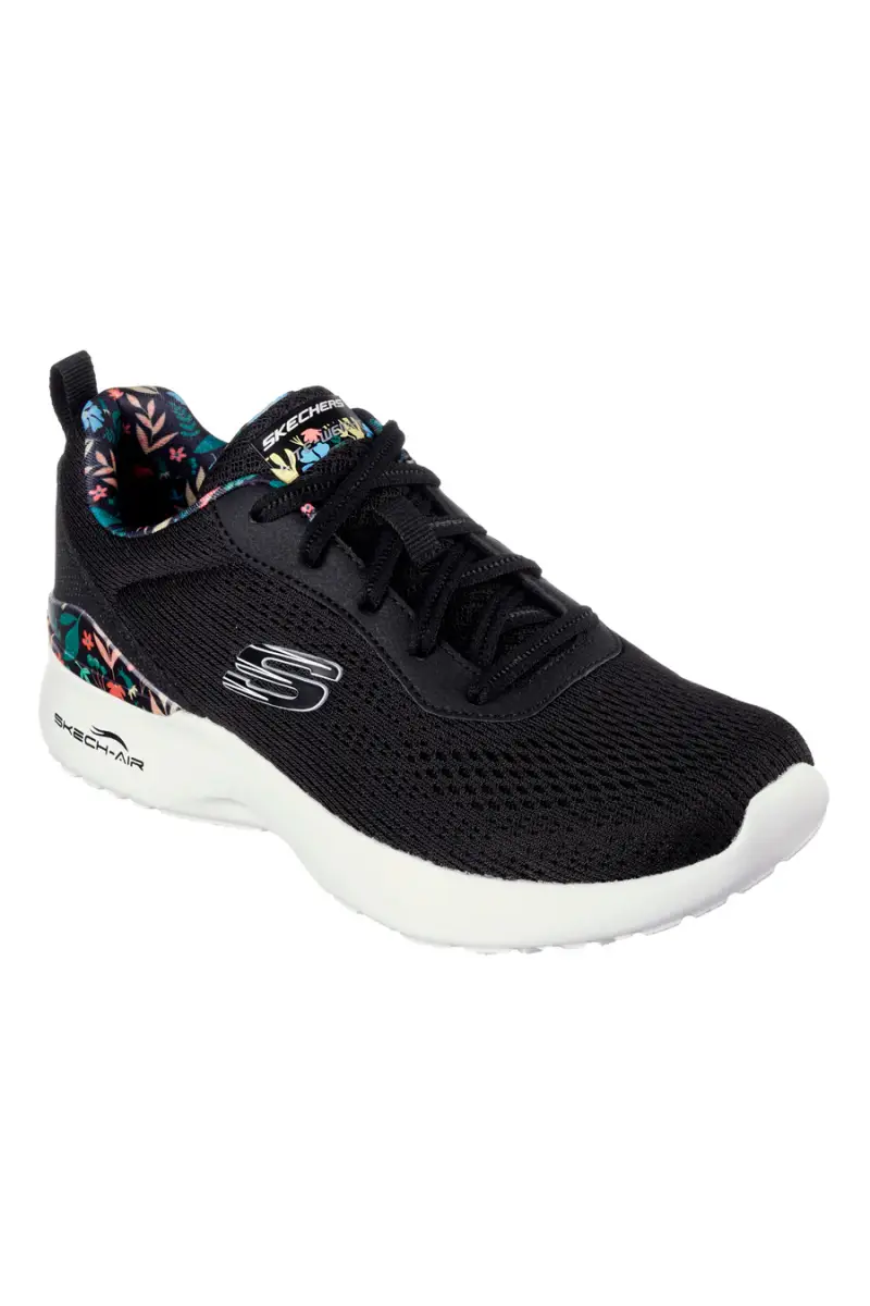 Sneakers nere in mesh con suola ad aria e Memory Foam Skechers Skech-Air Dynamight Laid Out [NERO miniatura 2
