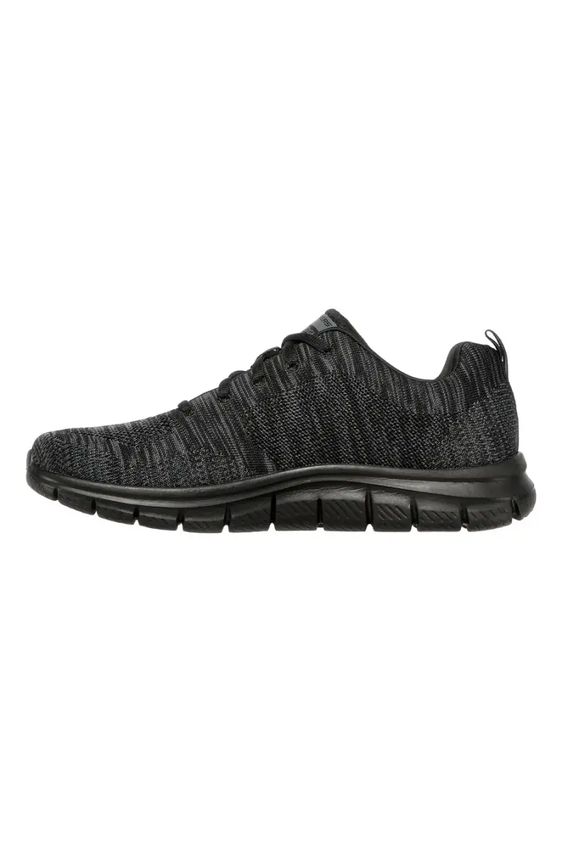 Sneakers nere in mesh knit con Memory Foam Skechers Track Front Runner [NERO] miniatura 4