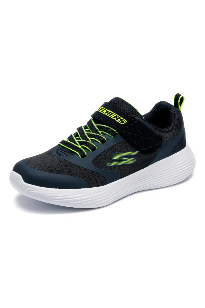 Sneakers nere leggere con chiusura a strappo GO RUN 400 V2 Goltran Skechers [NERO] miniatura 2