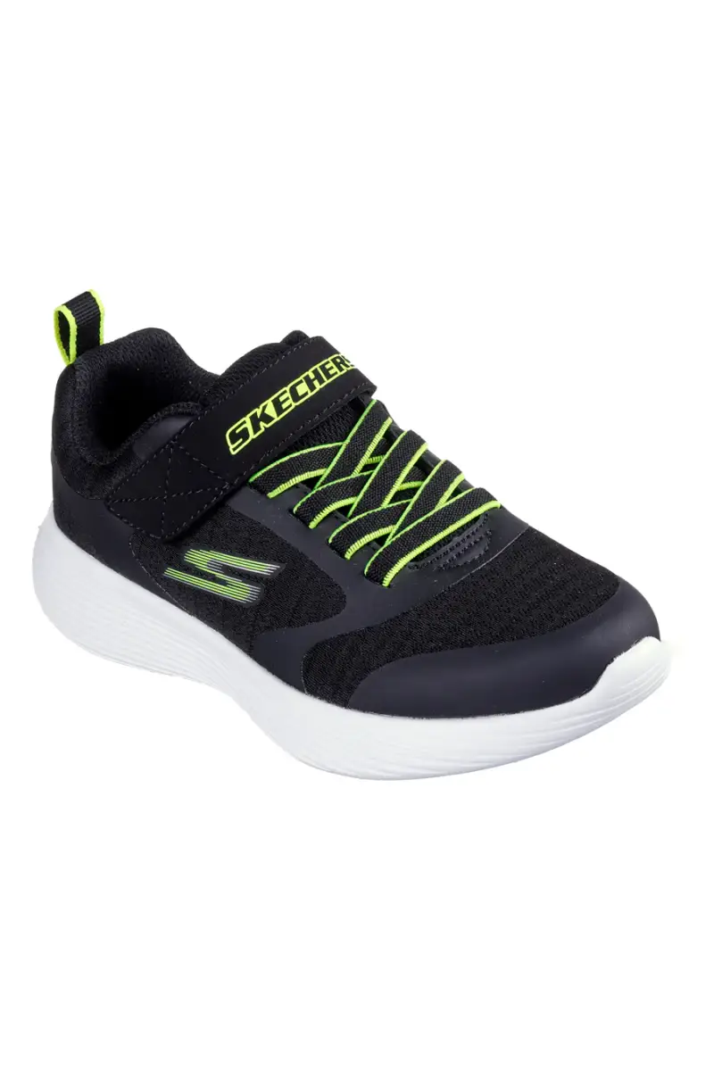 Sneakers nere leggere con chiusura a strappo GO RUN 400 V2 Goltran Skechers [NERO] miniatura 4