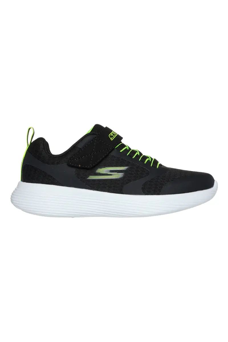 Sneakers nere leggere con chiusura a strappo GO RUN 400 V2 Goltran Skechers [NERO]