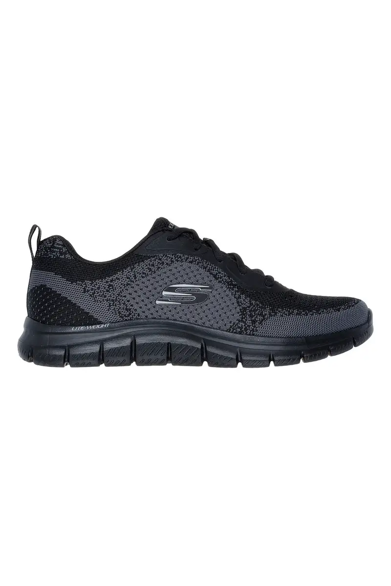 Sneakers nere leggere in mesh Skechers Track Glendor [NERO]