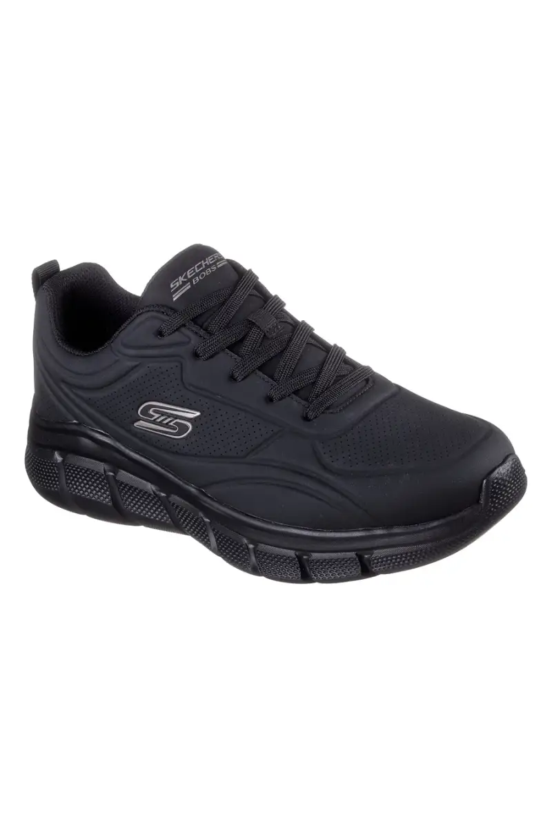Sneakers nere Memory Foam BOBS B Flex Arctic Edge Skechers [NERO] miniatura 2