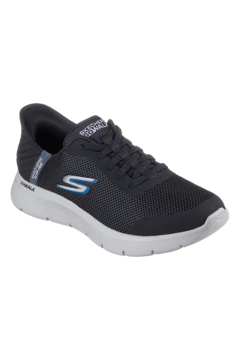Sneakers Nere Skechers Go Walk Flex Hands Up [NERO miniatura 2