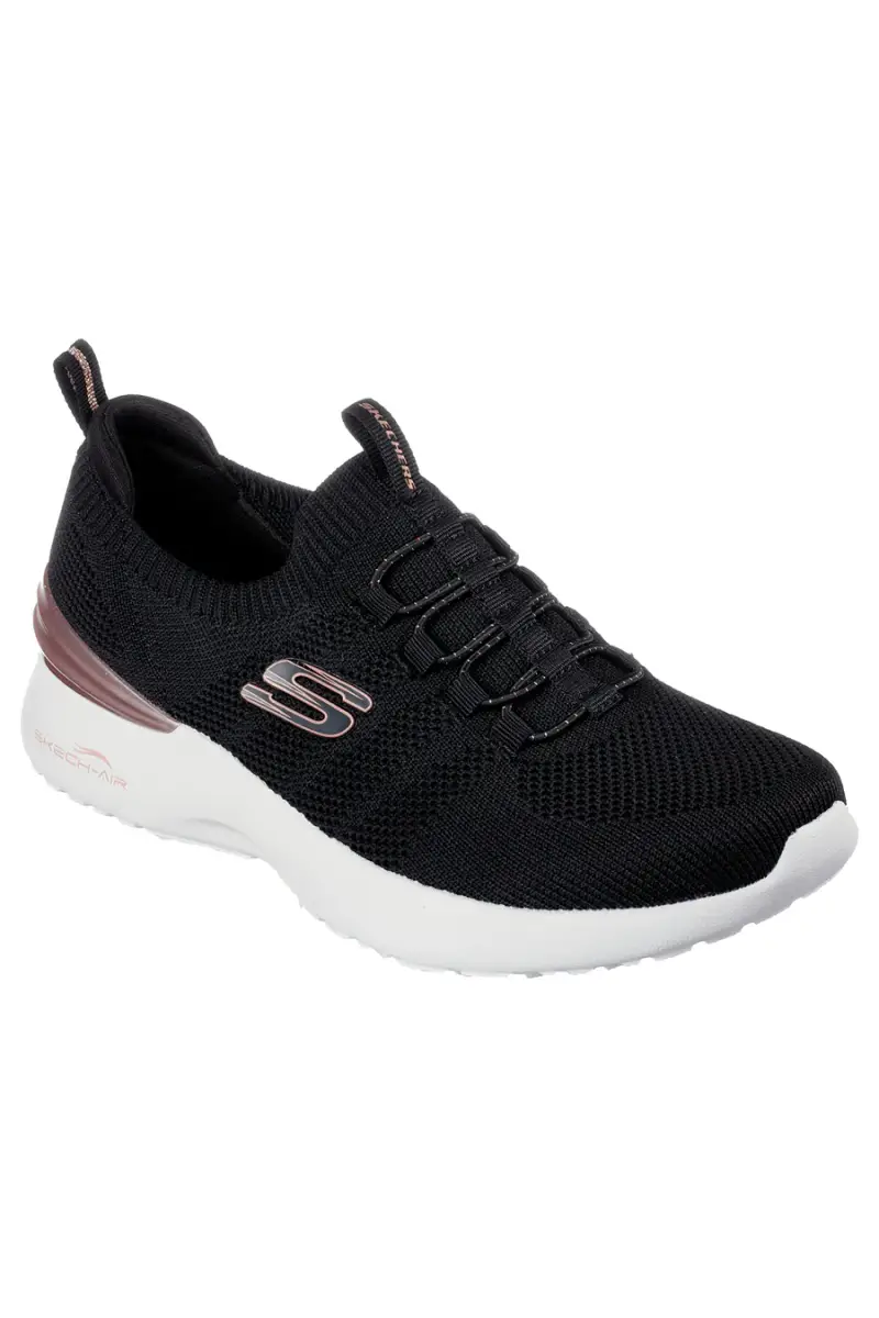 Sneakers Nere Skechers Skech-Air Dynamight Perfect Steps [BLACK] miniatura 4